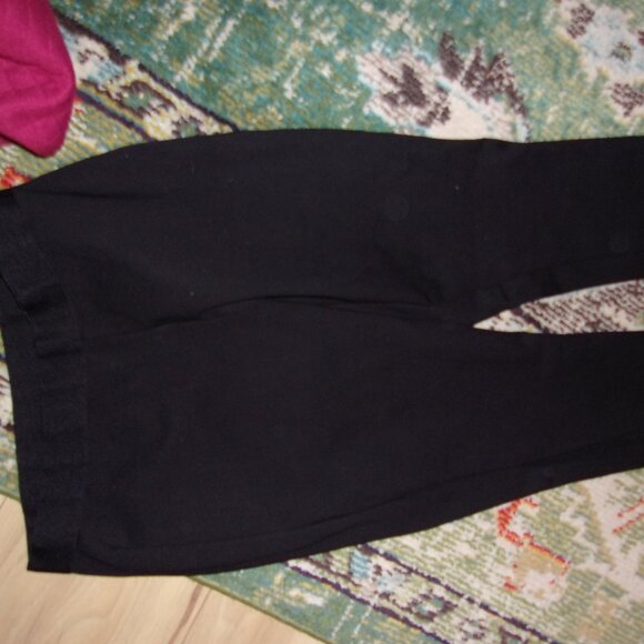 J Crew size 10 ten size large pants womens stretch black stretch casual dress - Picture 3 of 5